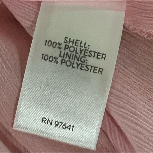 J.Jill Pink Green Tropical Floral Tunic Top Spring Summer Blouse Size L - Picture 9 of 9